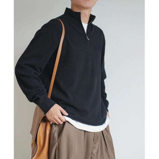 入秋必备‼️【也外男士虎头半拉链卫衣】经典虎头元素，重磅320g华棉复合牛奶丝 商品图10