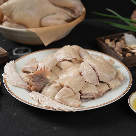 广东地道粤菜 盐焗鸡/白切鸡  当地人吃了都要竖大拇指的美味 商品图8