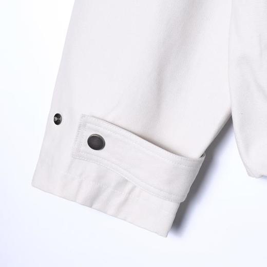 J53112SDSA男士秋冬新款痞帅男装复古拼皮立领夹克外套宽松百搭简约上衣 商品图3