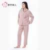 都市丽人睡衣长毛绒提花睡衣女士家居服长袖长裤法兰绒套装LHH0B9 商品缩略图2