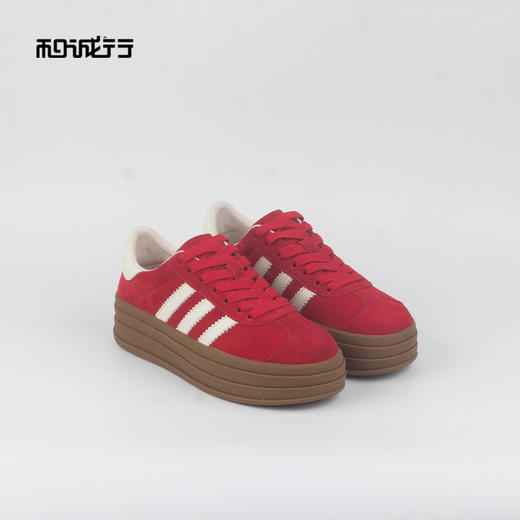 和诚行2025秋季新款运动老钱风厚底增高复古百搭女式休闲鞋0551266 商品图4