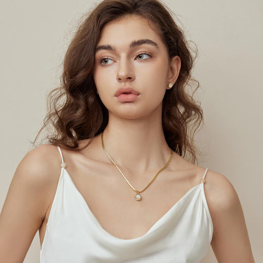 ARSIS 丨 流光系列 白月光蛇骨链 商品图5