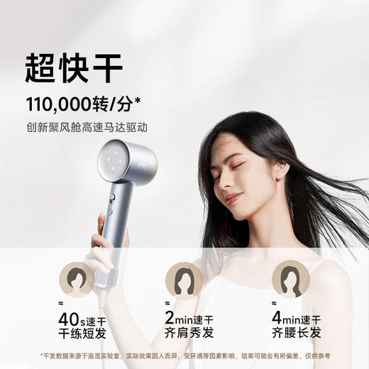 追觅高速吹风机韶光G20 晴山蓝 商品图1