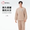 都市丽人睡衣长毛绒提花睡衣男士家居服长袖长裤法兰绒套装FHH0B8 商品缩略图0
