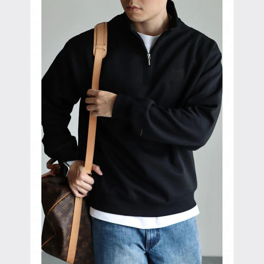 入秋必备‼️【也外男士虎头半拉链卫衣】经典虎头元素，重磅320g华棉复合牛奶丝 商品图0