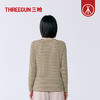 Threegun三枪 雪绒花彩条圆领女衫-T20081A01 商品缩略图12