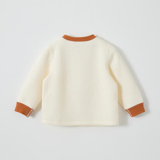 怡比萌趣文字长袖圆领套装HY25WIN098米黄（80#-120#） 商品图6