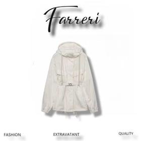 P家SS25纯白色夹克外套