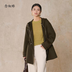 【商场同款】CNC5976  “一手长大衣 ” 轻盈双面呢，保暖不压身 松弛有度的廓形