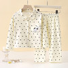 宸之昊儿童睡衣套装秋季新款男童德绒开衫女童2025宝宝长裤家居服童装★ 商品缩略图8