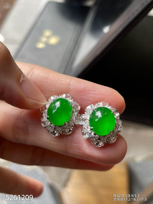 绿蛋耳钉【5261209】具体价格微信咨询 商品图2