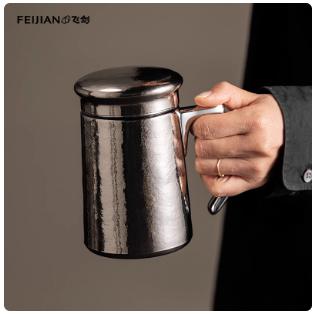 飞剑云动钛晶悦彩办公杯420mlTM-042-06A 商品图1