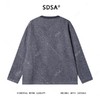 53111SDSA男士秋冬新款痞帅男装拼接撞色条纹领卫衣百搭时尚套头上衣 商品缩略图5
