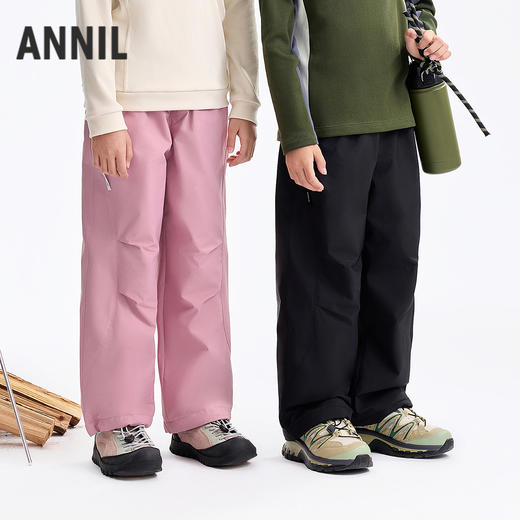 男女童全腰梭织棉裤冬季新款安奈儿童装EM546601 商品图2