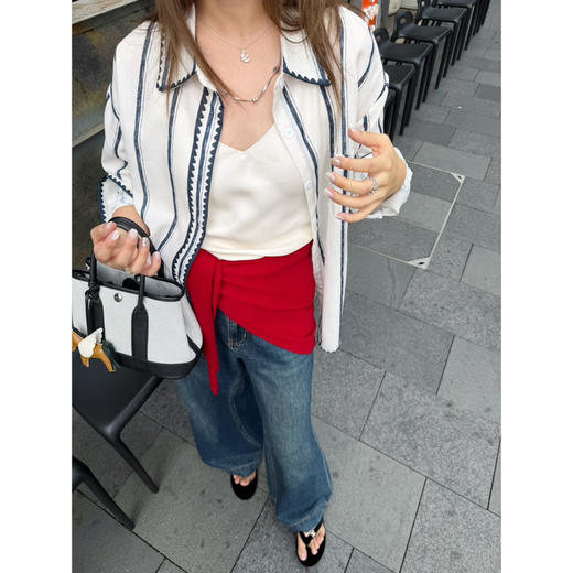 2509505    定位印花 亚麻天丝衬衫 商品图4