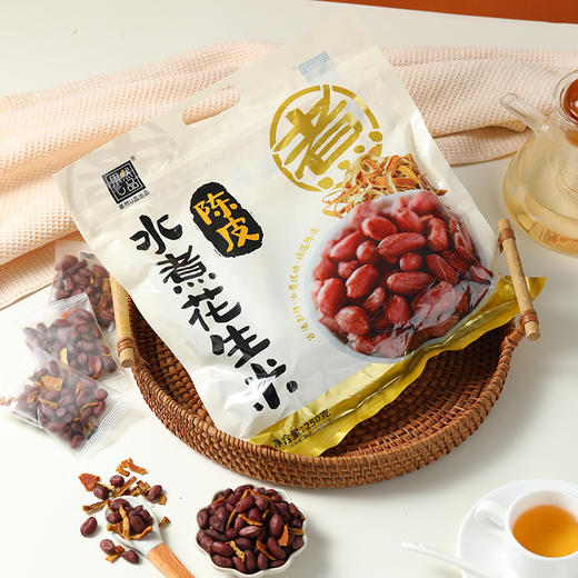 水煮陈皮花生米 | 剥好可以直接吃的花生米  把真陈皮切进花生里 非油炸 双重暴击体验 清香陈皮+大颗花生 颗颗饱满 粒粒入味 商品图4