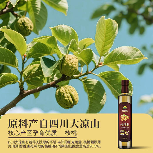 硒海野生核桃油250ml*2瓶 商品图2
