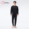 都市丽人剪花复合绒男士保暖衣长袖长裤加厚保暖衣套装FWH2B1 商品缩略图1