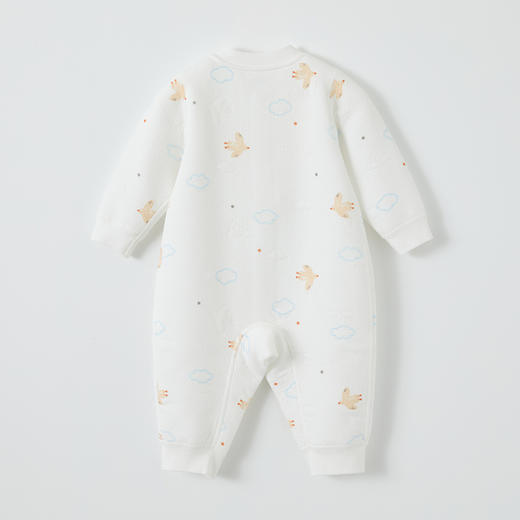 怡比遨游天空长袖开襟哈衣HY25WIN018蓝白色调（59#-80#） 商品图7