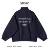 25122SDSA男士秋冬新款痞帅男装美式扎染印花字母拉链立领夹克外套百搭 商品缩略图4