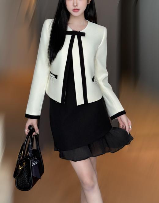 女款闪钻蝴蝶结外套020 商品图3