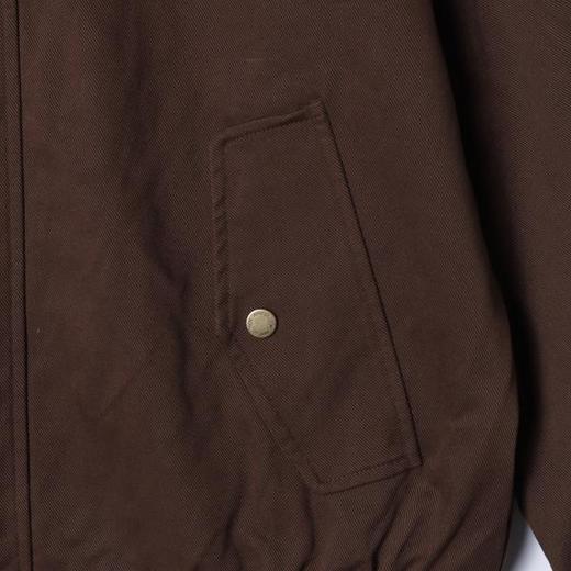 5560SDSA男士秋冬新款痞帅男装美式复古拼接皮翻领夹克外套时尚宽松 商品图3