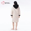 都市丽人睡衣烂花绒夹棉睡衣女士家居服加厚夹棉单件袍LHH7B9 商品缩略图3