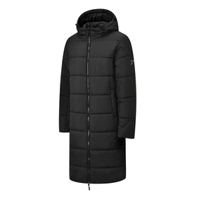 多威运动棉服男新款连帽棉服中长款大衣女士保暖运动服2552109