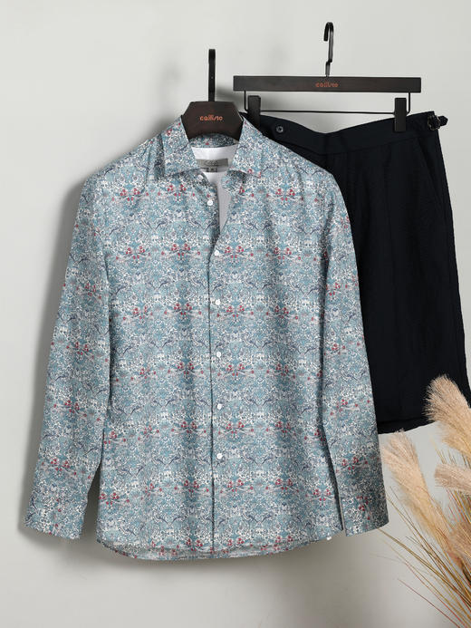 callisto定制花衬衫-春天里的草莓小偷 商品图0