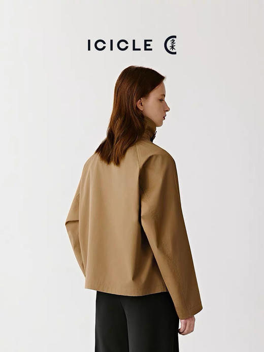 【开放日忙 秒杀价已调 直接拍】小禾 英国皇室打猎装元素 高密斜纹棉夹克 巴恩风短外套 商品图6