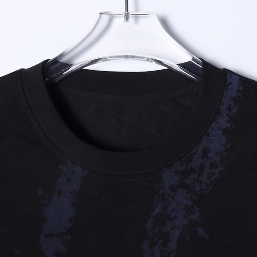 9522SDSA男士秋冬新款痞帅男装韩版扎染口袋设计圆领卫衣百搭简约上衣 商品图3