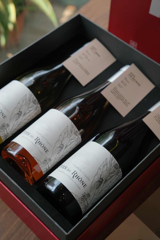 【昆虫记·鸣蝉】3瓶装葡萄酒礼盒 商品图3