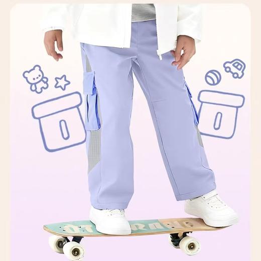 （包邮)HeyBetter栗子绒工装裤儿童厚款工装裤（两种颜色） 商品图0