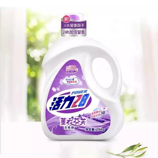 活力28洗衣液香水2.6KG家用洗衣液11.2斤清洁去渍持久留香温和护手 商品图4