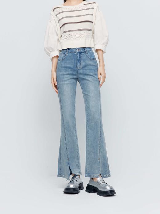 【商场同款】诗凡黎夏牛仔长裤3F4150961 商品图0