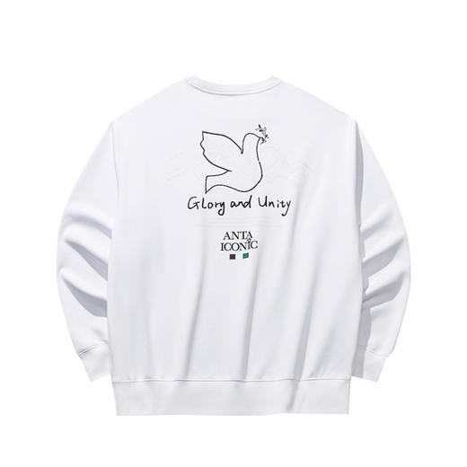 安踏套头卫衣男士2025秋季新款宽松长袖休闲上衣运动服152538706 商品图0