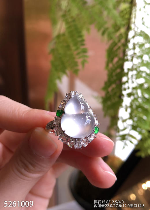 5261009，葫芦戒指。具体价格微信咨询 商品图2