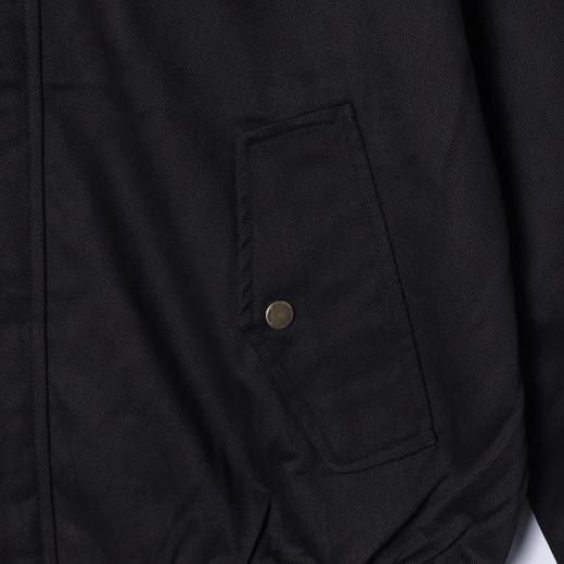 5560SDSA男士秋冬新款痞帅男装美式复古拼接皮翻领夹克外套时尚宽松 商品图2