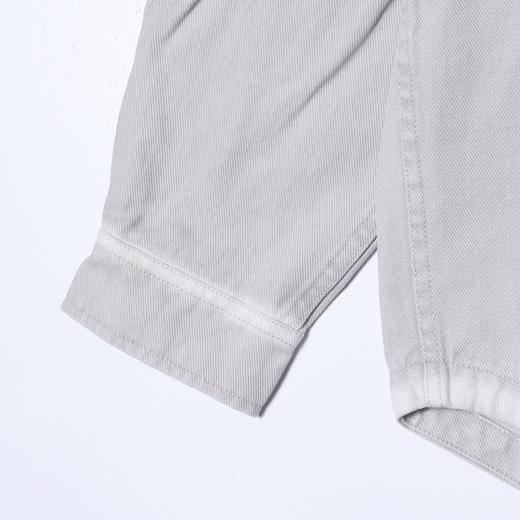 J5626SDSA秋冬新款痞帅男装韩版做旧扎染纽扣翻领长袖衬衫百搭宽松衬衣 商品图3