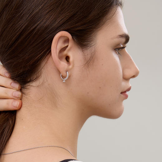 ARSIS｜流光系列 粼境冰川耳圈 商品图5