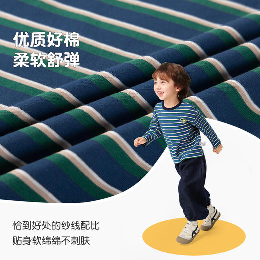 【清仓捡漏】【90-140】【史努比】男女童春秋长袖t恤打底衫 商品图2