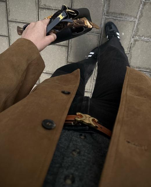 进出专柜小香经典镂空扣腰带 头层双面牛皮精致腰带 商品图2