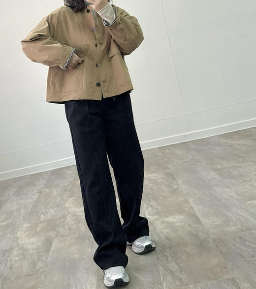 【开放日忙 秒杀价已调 直接拍】小禾 英国皇室打猎装元素 高密斜纹棉夹克 巴恩风短外套 商品图14