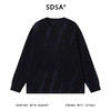 9522SDSA男士秋冬新款痞帅男装韩版扎染口袋设计圆领卫衣百搭简约上衣 商品缩略图1