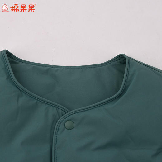 棉果果冬季新品男童女童涤丝纺羽绒保暖加厚白鹅绒羽绒马甲M402171925620 商品图4