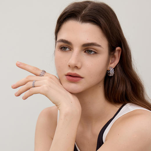 ARSIS｜流光系列 粼境波纹套戒 商品图1