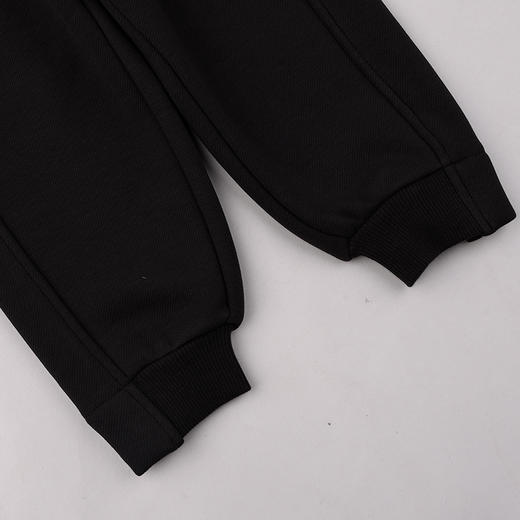 棉果果冬季新品男童卡其色斜纹复合绒保暖加厚针织加绒长裤M412200425760 商品图4