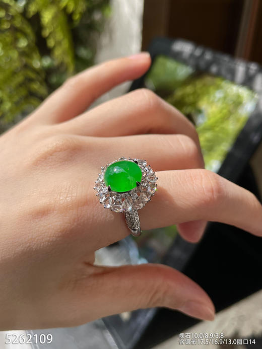 5262109，蛋面戒指。具体价格微信咨询 商品图2