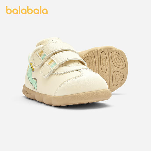 【商场同款】巴拉巴拉男宝宝稳步鞋加绒防滑婴儿鞋子秋冬2025新款 商品图1