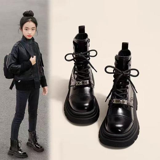 ❤️品牌直发❗️『AFJI秋冬新款儿童侧拉链短靴马丁靴8829』🔺一年四季都好搭！ 能跑能跳丨耐穿耐造丨💞户外运动露营野炊少不了它！ 商品图0